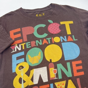 Disney World Womens Small T-shirt Epcot International Food Festival 2009 Florida